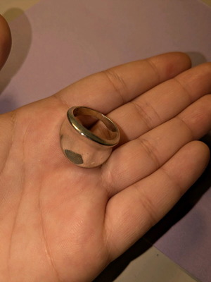Silver ring like new