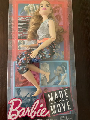 Barbie Made to Move doll new with countless movements