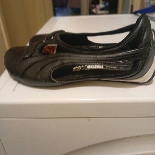 Puma ballerinas like new, size 37, black