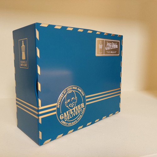 Jean Paul Gaultier Le Male Metallic Luxury Gift Box like new