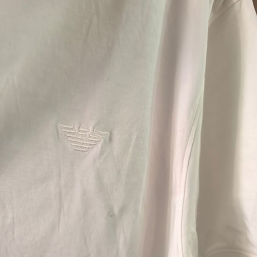 Polo Emporio Armani white size large like new