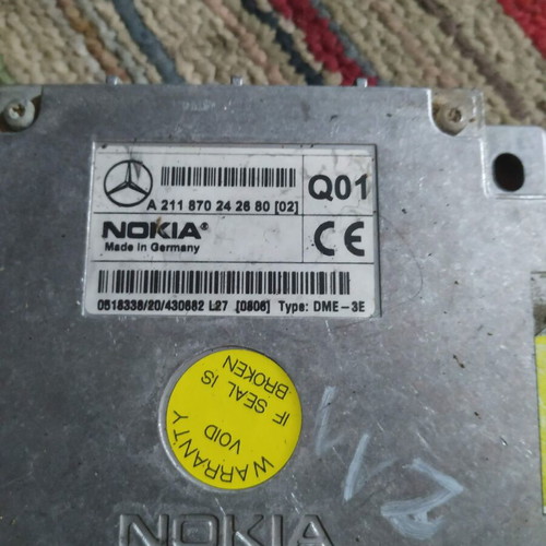 Mercedes E Class W211 Nokia Telephone Control Unit used
