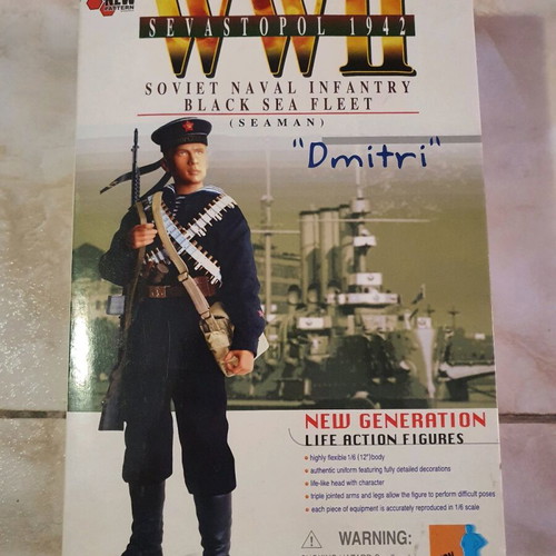 Dragon Action Figure Dmitri new, Soviet Naval Infantry 1942