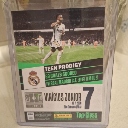 Vini Jr Unbeatable Panini card