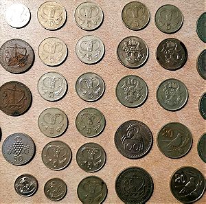 35 συνολικά Κέρματα Κύπρου