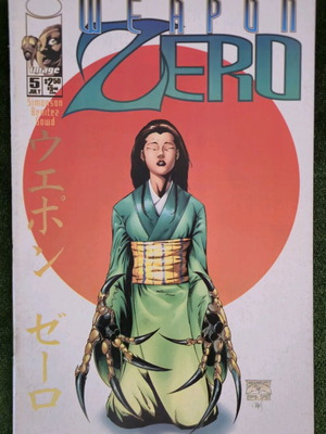 Image Comics Weapon Zero #5 vol.2 used, July 1995
