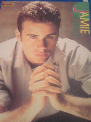 Jamie Walters & East 17 poster used, size 29.2x19.9