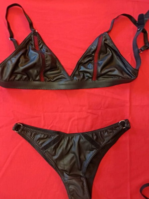 Demoniq Amanda lingerie set new, black, size small