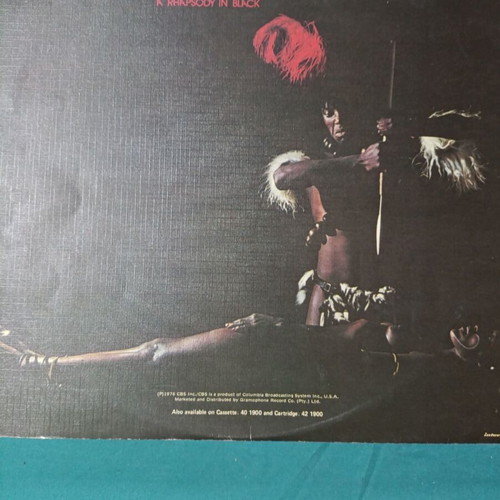 Lal Wenna A Rhapsody in Black vinyl record