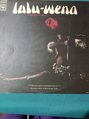 Lal Wenna A Rhapsody in Black vinyl record