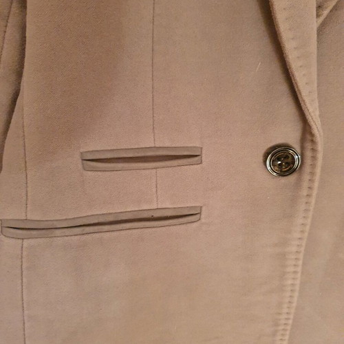 Massimo Dutti women's velvet jacket like new, gray, size S