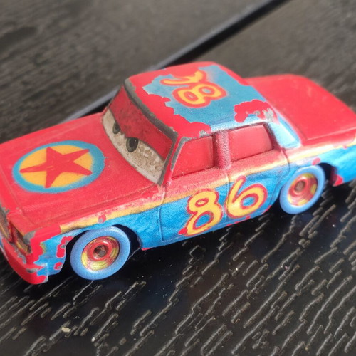 Disney Cars Bill toy car used, scale 1:55
