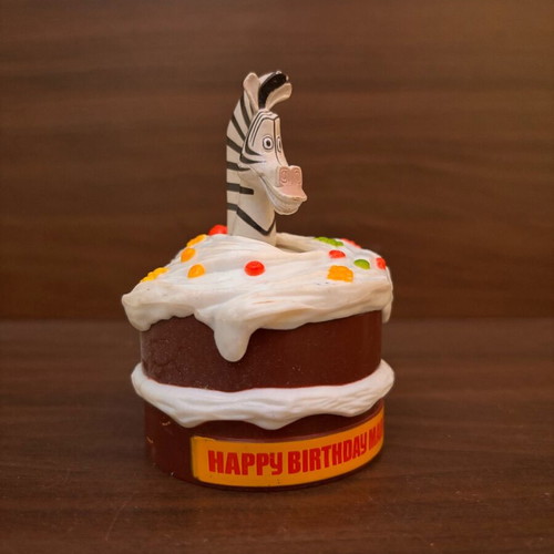 McDonald’s Marty the Zebra figure used, 10 cm, 2005