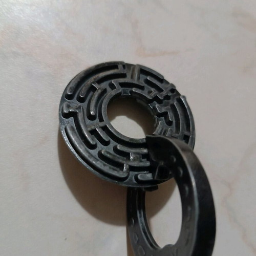 Cast Labyrinth Metal Puzzle like new