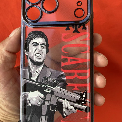 IPhone 17 Pro Max Silicone Case Scarface Tony Montana Al Pacino New