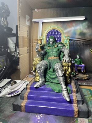 Dr.Doom Custom Figure 25 cm new