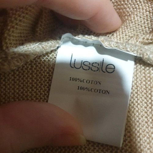 Lussile beige cardigan like new