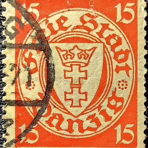 Danzig 1924 stamp used