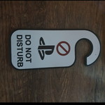 PlayStation door sign