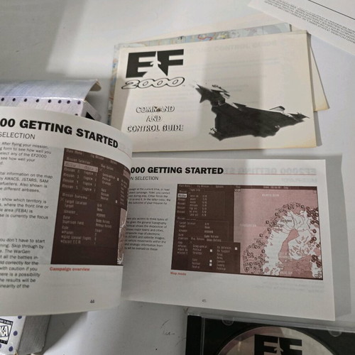 EF2000 PC Big Box used, English