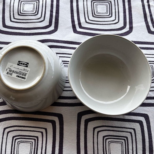Porcelain set IKEA new, 2 pieces