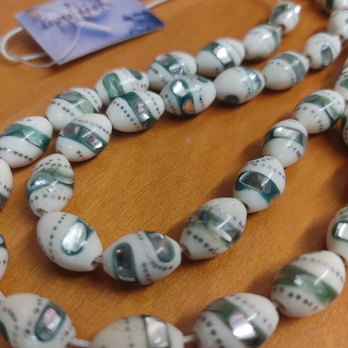 Worry beads camel bone new with tag