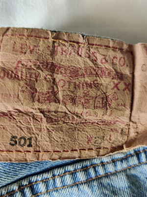 Levi's 501 jeans καινούργιο, μέγεθος W25 L30, μπλε ξεβαμμένο