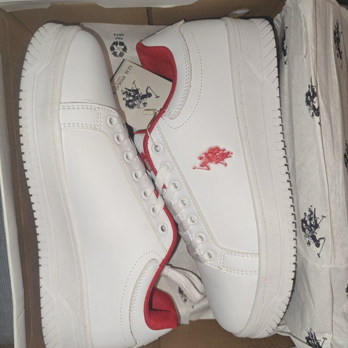 Sneakers U.S. Polo Assn. white size 39, new