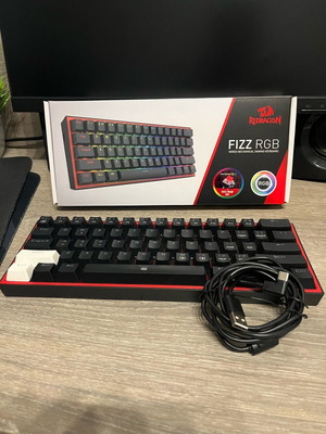 Red Dragon Fizz RGB keyboard new