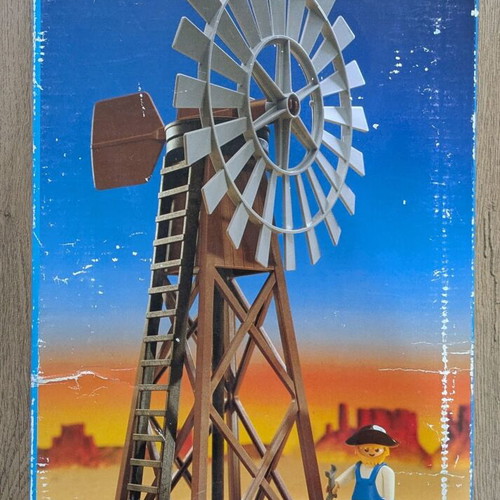 Playmobil Western 3765 вятърна мелница употребявана с кутия