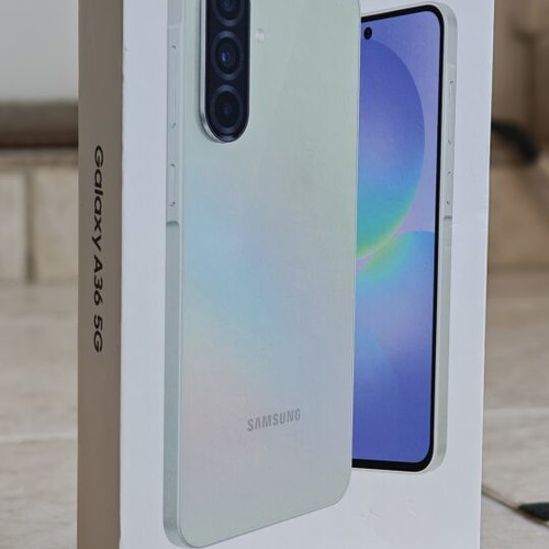 Samsung Galaxy A36 5G smartphone, 256GB, Dual SIM, Awesome Lime