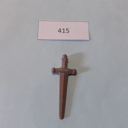 Playmobil sword Nuremberg 415 used, nickel wear
