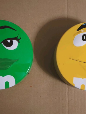 M&Ms μεταλλικά κουτιά μεταχειρισμένα