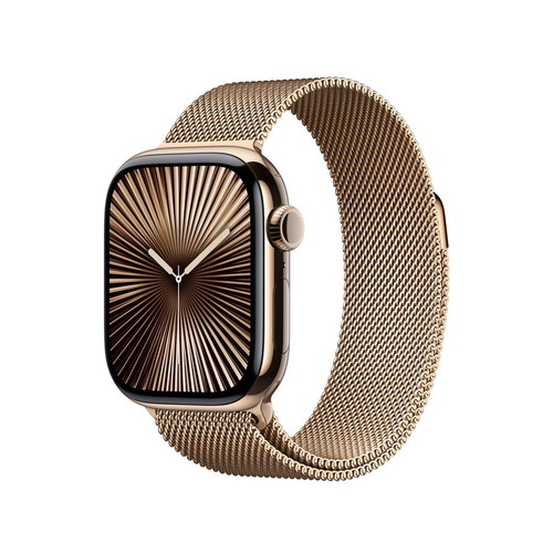 Apple Milanese Loop strap for Apple Watch 42/44mm like new, gold stainless steel