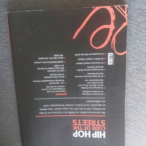 Hip Hop Code of the Streets Sonik used