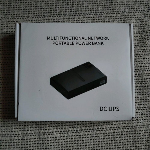 Mini UPS 1018L new without batteries with multiple outputs and slot for 4 18650