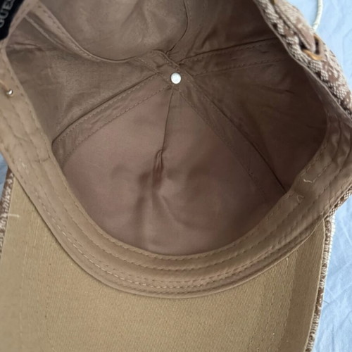 Guess jockey cap, brown, one size