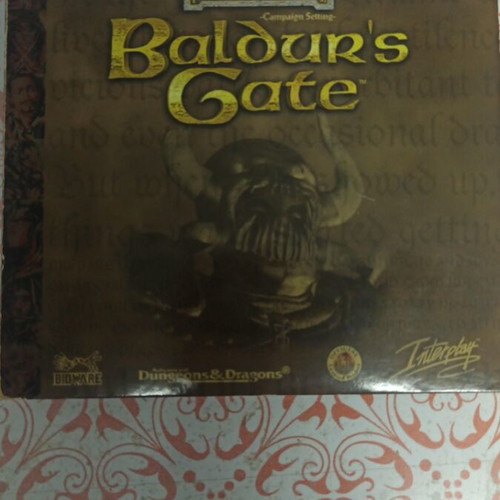 Baldur's Gate PC game like new