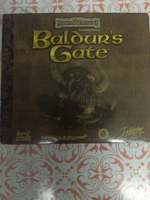 Baldur's Gate PC game like new