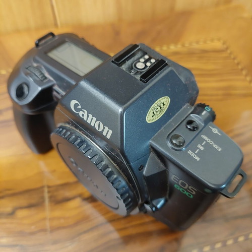 Canon EOS 600 film camera body used