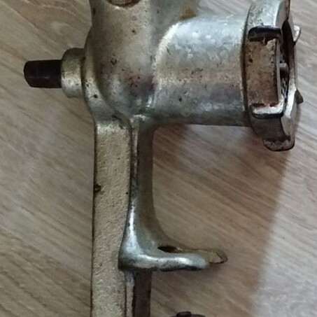 Meat grinder used for meat and vegetables