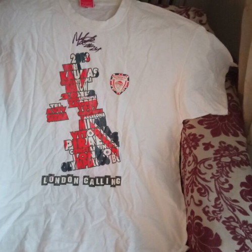 T-shirt Matt Lojeski signed XXL new