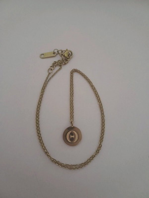Necklace with letter Θ like new