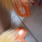 Plush monkey like new with velcro hands