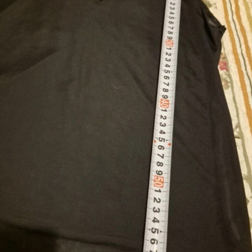 Marks & Spencer black semi-transparent top like new, size XL