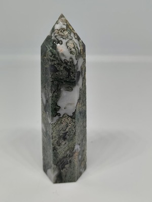 Dendritic Agate Obelisk like new with multilevel colors