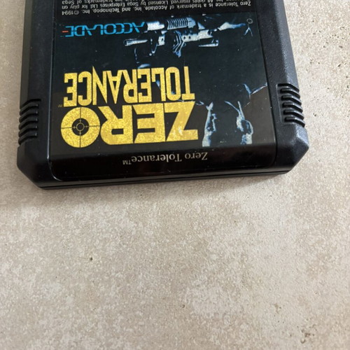 Zero Tolerance Sega Genesis game
