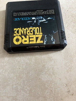 Zero Tolerance Sega Genesis game