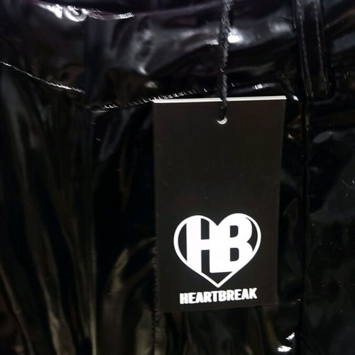 Heartbreak PU pants Small new, black, tailored