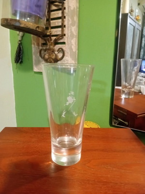 Johnny Walker's vintage glass like new, collectible